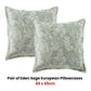 Bianca Pair of Eden Sage European Pillowcases