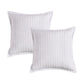 Bianca Pair of Evora White European Pillowcases