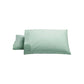 Bianca Pair of Heston Cotton Percale Standard Pillowcases Sage