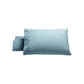 Bianca Pair of Heston Cotton Percale Standard Pillowcases Steel Blue