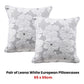 Bianca Pair of Leona White European Pillowcases