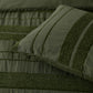 Bianca Avery Forest Chenille Striped Quilt Cover Set King