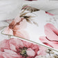 Bianca Eliana White Floral Printed Cotton Sateen Quilt Cover Set King