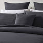 Bianca Kahlani Charcoal Waffle Quilt Cover Set King