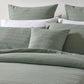 Bianca Kahlani Sage Waffle Quilt Cover Set Queen