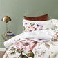 Bianca Minette White Cotton Sateen Quilt Cover Set Queen