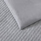 Bianca Pesaro Grey Polyester Cotton Quilt Cover Set King