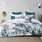 Bianca Sherbrooke White Cotton Sateen Quilt Cover Set Super King