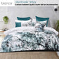 Bianca Sherbrooke White Cotton Sateen Quilt Cover Set Super King