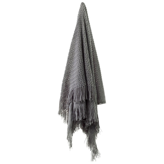 Bianca Declan Throw Rug 130 x 170 cm Charcoal