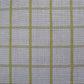 Cotton Grid Checks Oblong Table Cloth Yellow 150 x 230cm