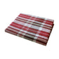 Cotton Plaid Checks Oblong Table Cloth Red 150 x 230cm