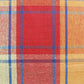 Cotton Plaid Checks Oblong Table Cloth Yellow 150 x 230cm