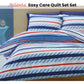 Belmondo Atlanta Striped Easy Care Quilt Cover Set King