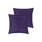PepperMIll Satin European Pillowcases ( Pair ) EGGPLANT