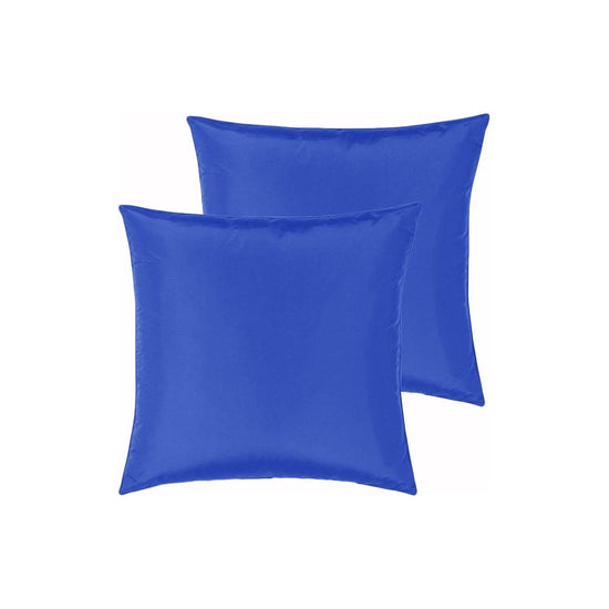 PepperMIll Satin European Pillowcases ( Pair ) ELEC BLUE