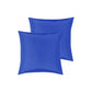 PepperMIll Satin European Pillowcases ( Pair ) ELEC BLUE