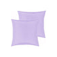 PepperMIll Satin European Pillowcases ( Pair ) LILAC