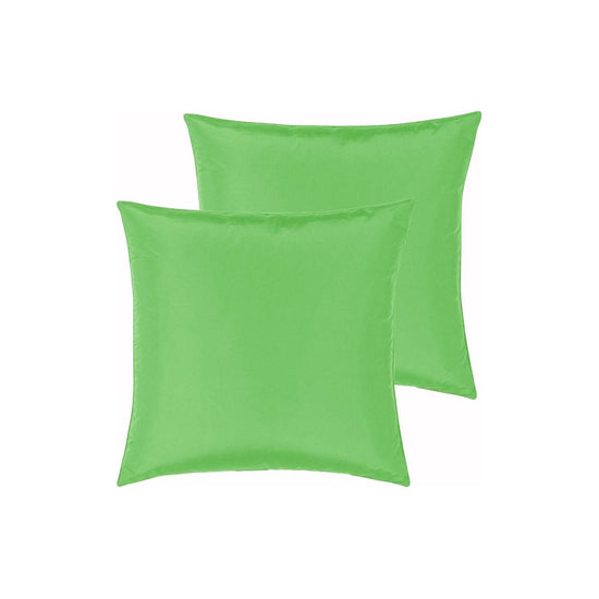 PepperMIll Satin European Pillowcases ( Pair ) LIME