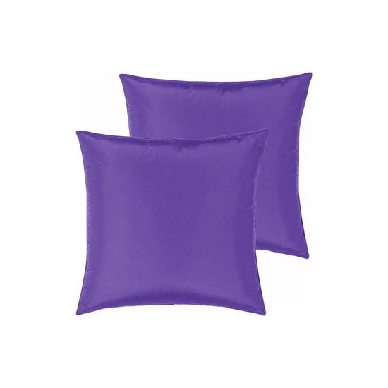 PepperMIll Satin European Pillowcases ( Pair ) PURPLE