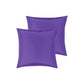 PepperMIll Satin European Pillowcases ( Pair ) PURPLE