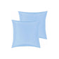 PepperMIll Satin European Pillowcases ( Pair ) SKY