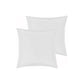 PepperMIll Satin European Pillowcases ( Pair ) WHITE