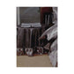 Boudoir Caledonia Black Silver Round Tablecloth