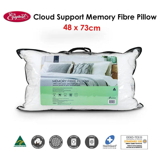Easyrest Cloud Support Memory Fibre Pillow 48 x 73 cm