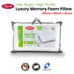 Easyrest Side Sleeper High Profile Luxury Memory Foam Pillow 65 x 40 + 12cm BONUS removable Cover