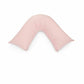 Easyrest Aus Made Medium Support Filled V Shape Pillow 64 x 39 cm Petal
