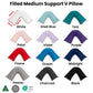 Easyrest Aus Made Medium Support Filled V Shape Pillow 64 x 39 cm Teal