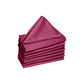 Hoydu Set of 8 Cotton Napkins Fuschia