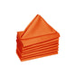 Hoydu Set of 8 Cotton Napkins Mandarin