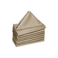 Hoydu Set of 8 Cotton Napkins Warm Sand