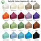 Hoydu Set of 8 Cotton Napkins Warm Sand