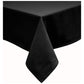 Hoydu Cotton Blend Table Cloth 180cm x 220cm  - BLACK