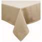 Hoydu Cotton Blend Table Cloth 180cm x 310cm  - WARM SAND