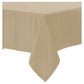 Polyester Cotton Tablecloth Latte 150 x 220 cm