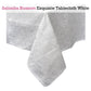 Salonika Blossom Tablecloth White 160 x 220 cm