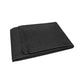 Waylon Damask Permanent Press Polyester Tablecloth 135 x 180cm Black