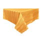 Jacquard Table Cloth Wide Stripes Orange 135 x 180 cm