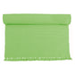 Hoydu Set of 2 - Cotton Ribbed Table Placemats Apple Green