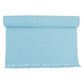 Hoydu Set of 2 - Cotton Ribbed Table Placemats Sky Blue