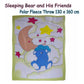 Sleeping Bear and His Friends Polar Fleece Throw