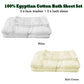 Pack of 4 - Egyptian Cotton Extra Large Bath Sheets and Face Washers set White
