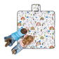Happy Kids Dream Big Colour Me In Picnic Blanket 125 x 125 cm