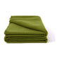 Laconia 400GSM Premium Australian Pure Wool Blanket Moss Green Queen