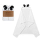 Happy Kids Panda Hooded Blanket