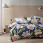 Accessorize Bella Blue Floral 3 Piece Comforter Set Double